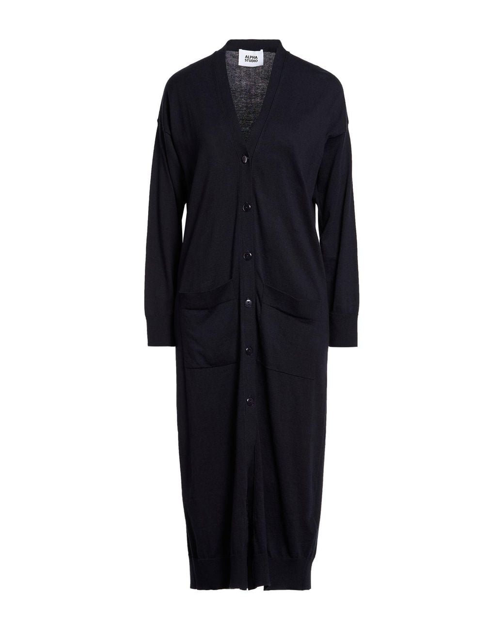 Alpha Studio Blue Strickjacke