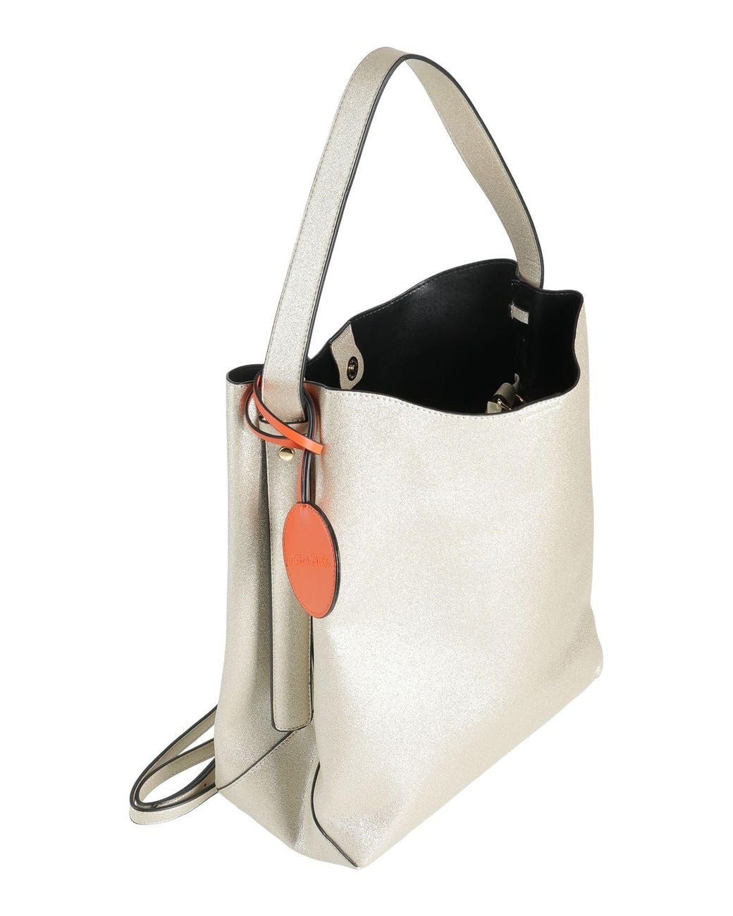 ALESSIA SANTI White Shoulder Bag Polyurethane