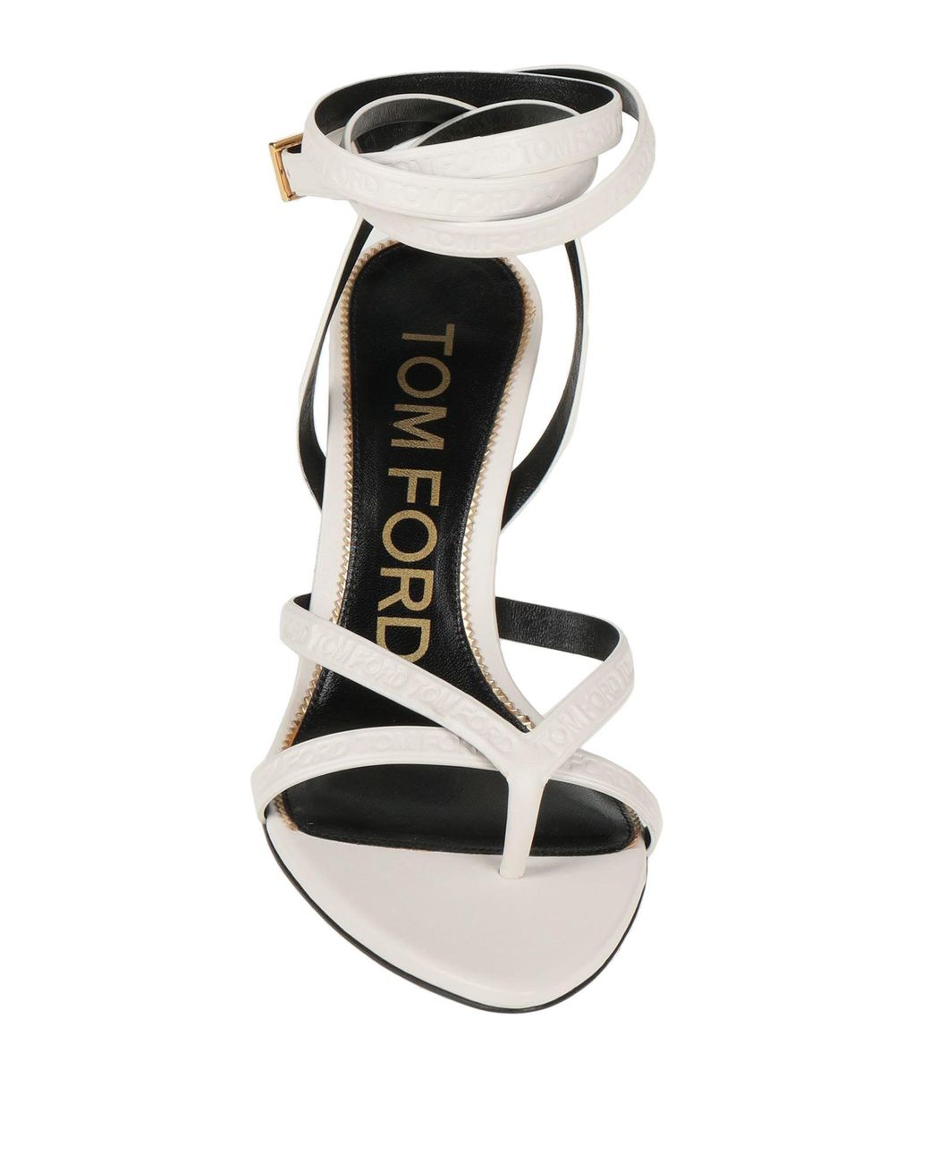 Tom Ford White Thong Sandal
