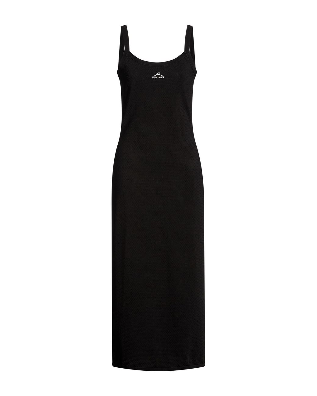 T By Alexander Wang Black Midi Dress