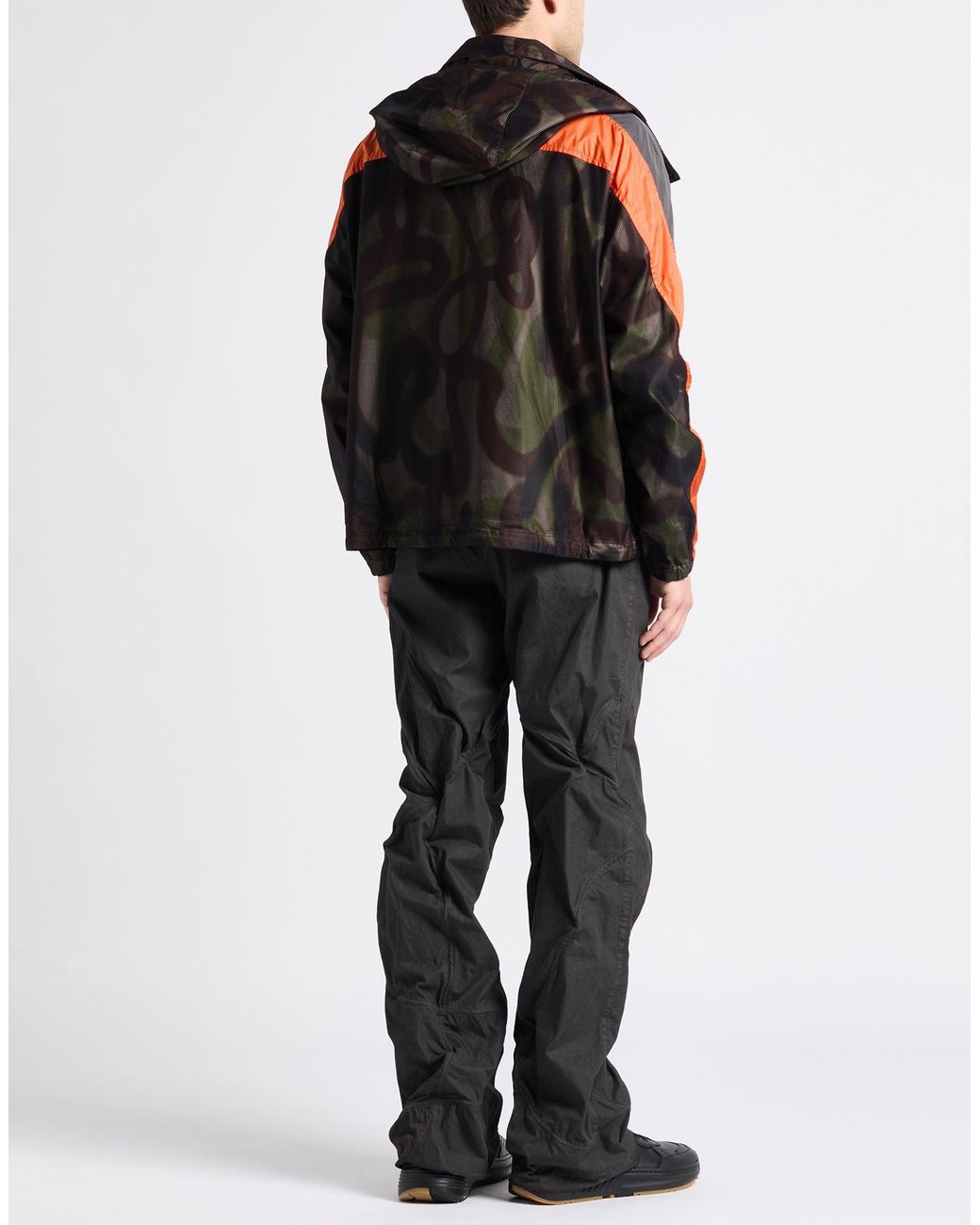 DSquared² Black Military Jacket Cotton, Elastane, Polyester, Polyamide for men