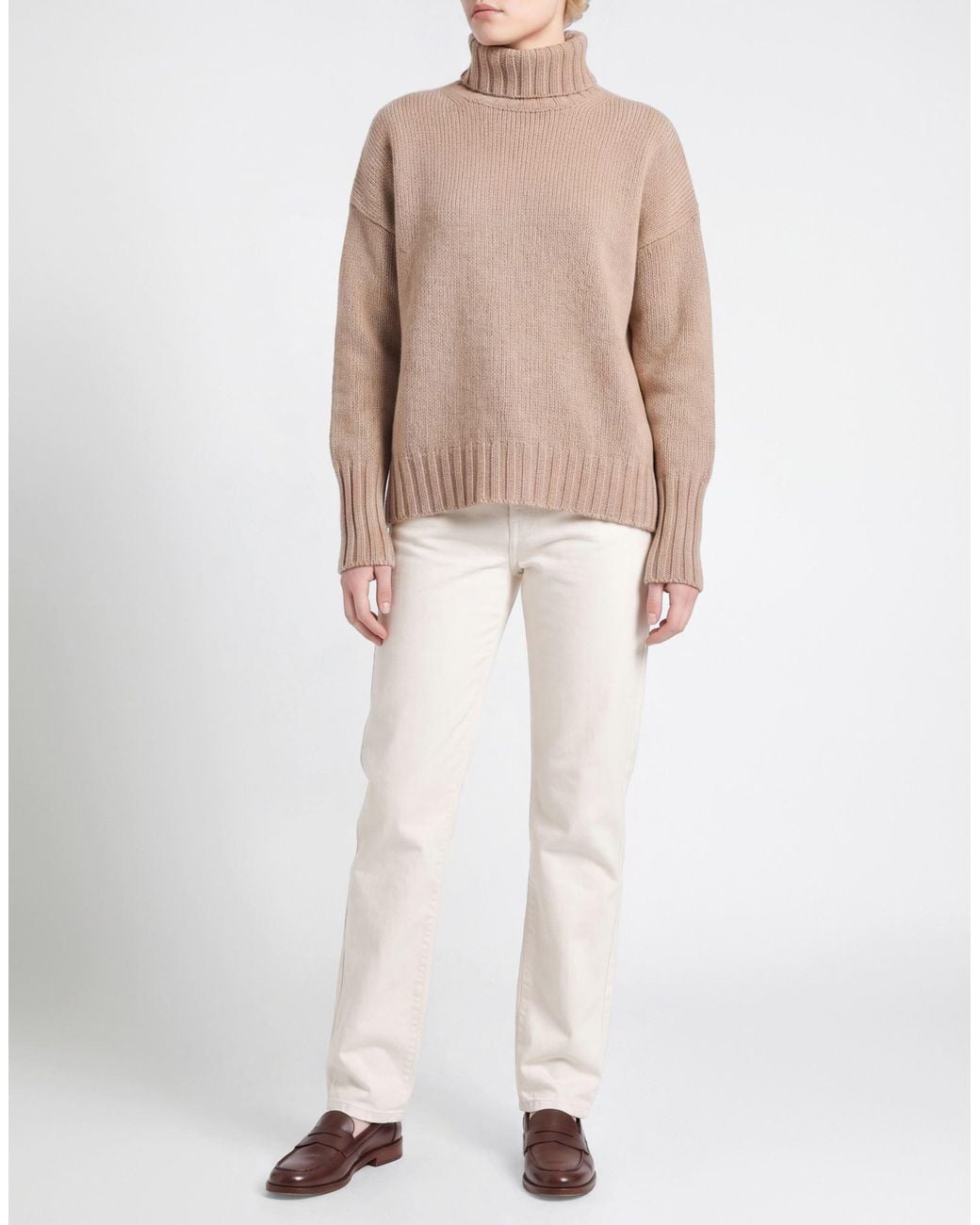 Aragona Natural Turtleneck