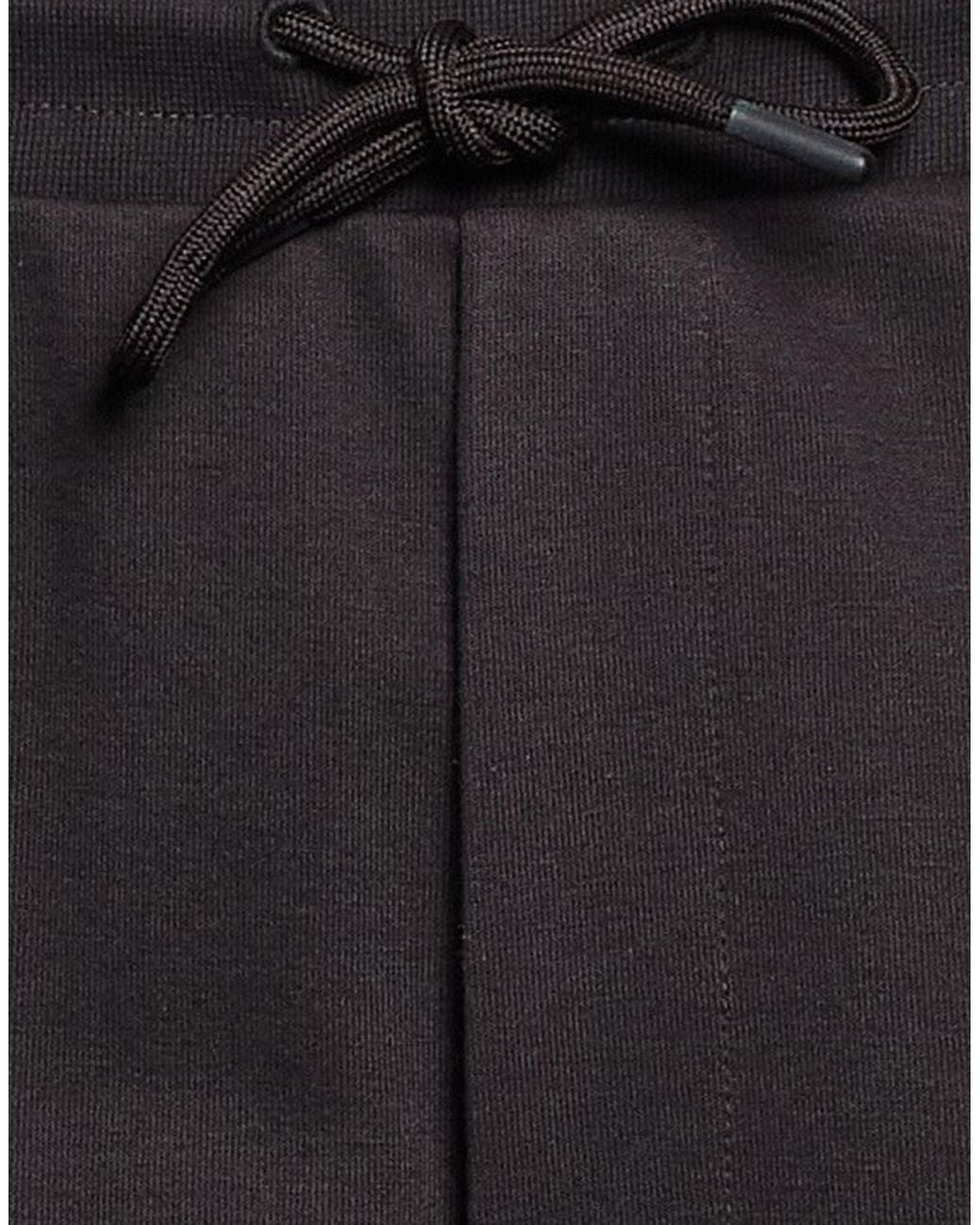 EA7 Blue Pants Polyester, Cotton, Elastane for men