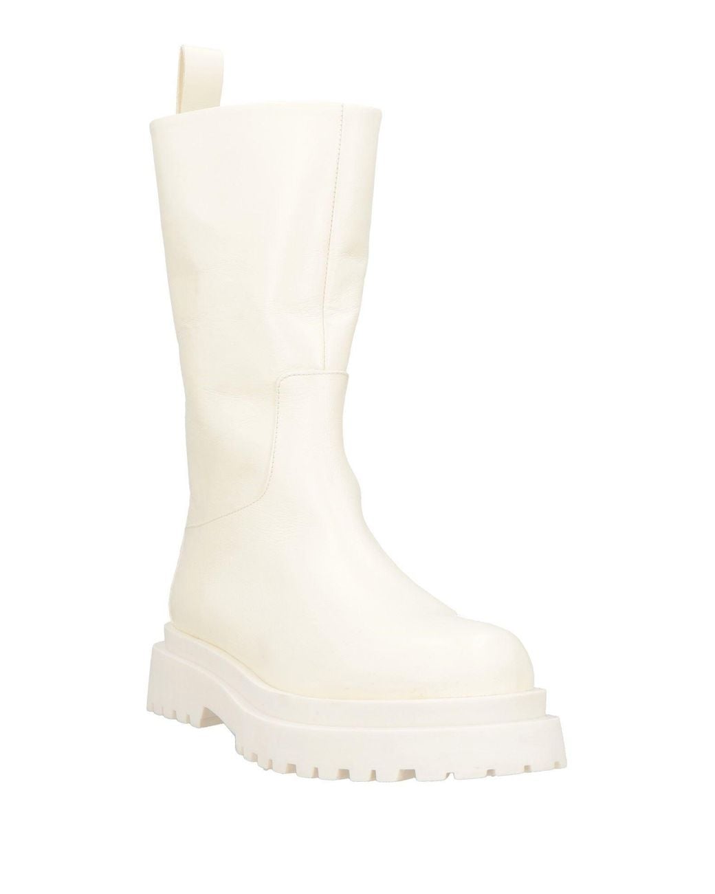 Liu Jo White Cream Boot Calfskin