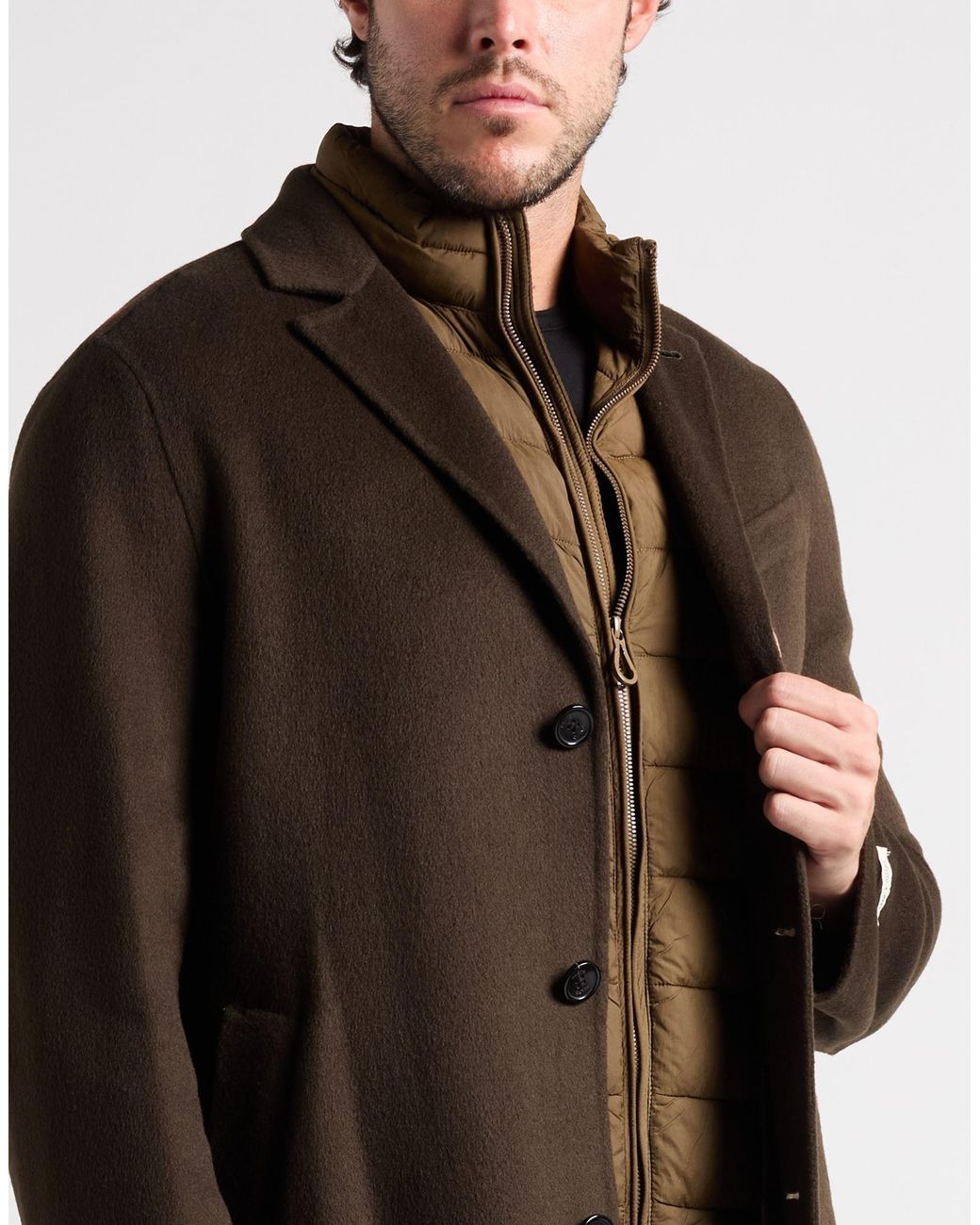Paltò Brown Coat for men
