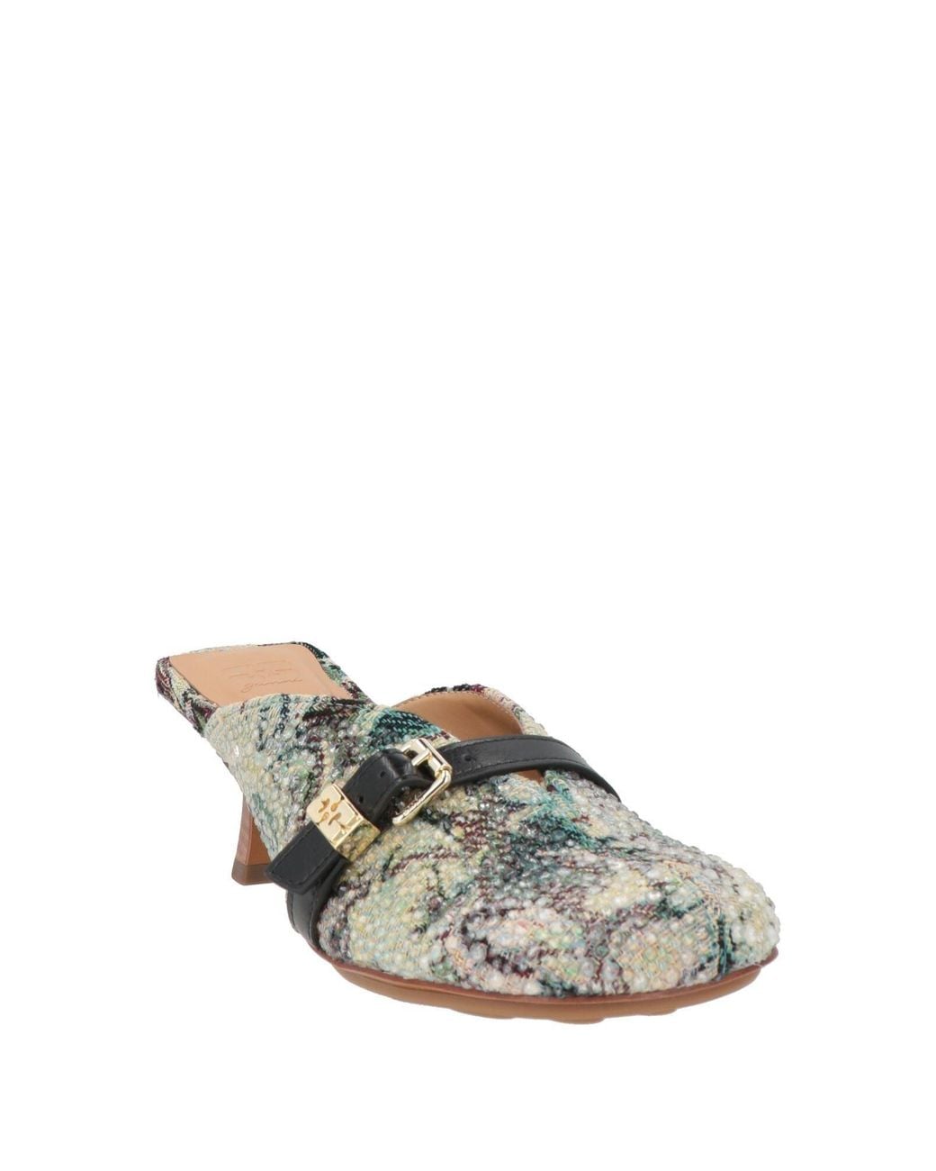 Ganni Metallic Mules & Clogs