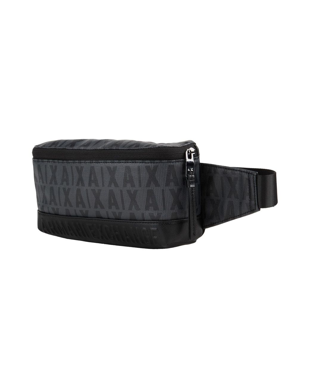 ARMANI EXCHANGE Black Belt Bags for men