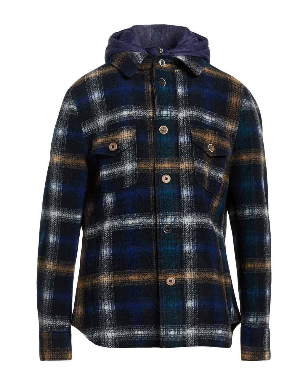 Bob Blue Midnight Jacket Polyester, Acrylic, Virgin Wool, Elastane for men