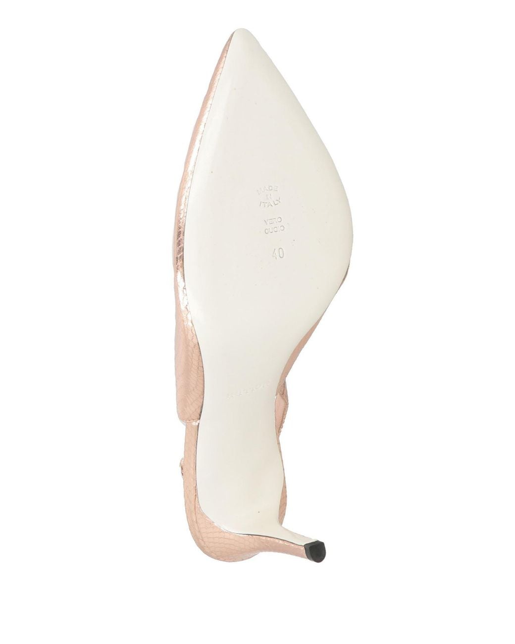 Pollini Pink Pumps Leather