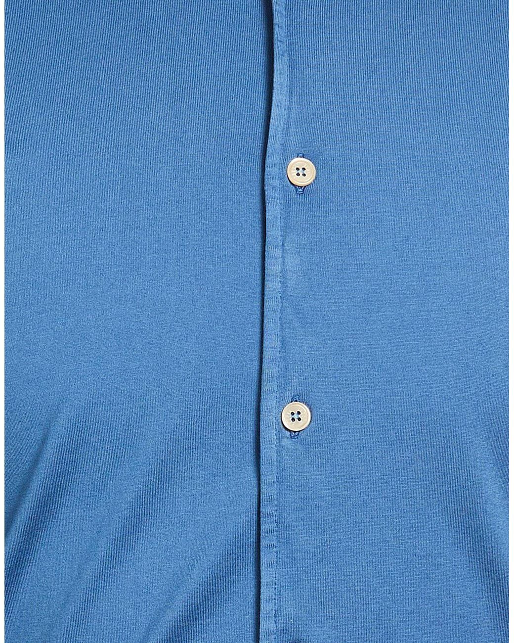Fedeli Blue Shirt for men