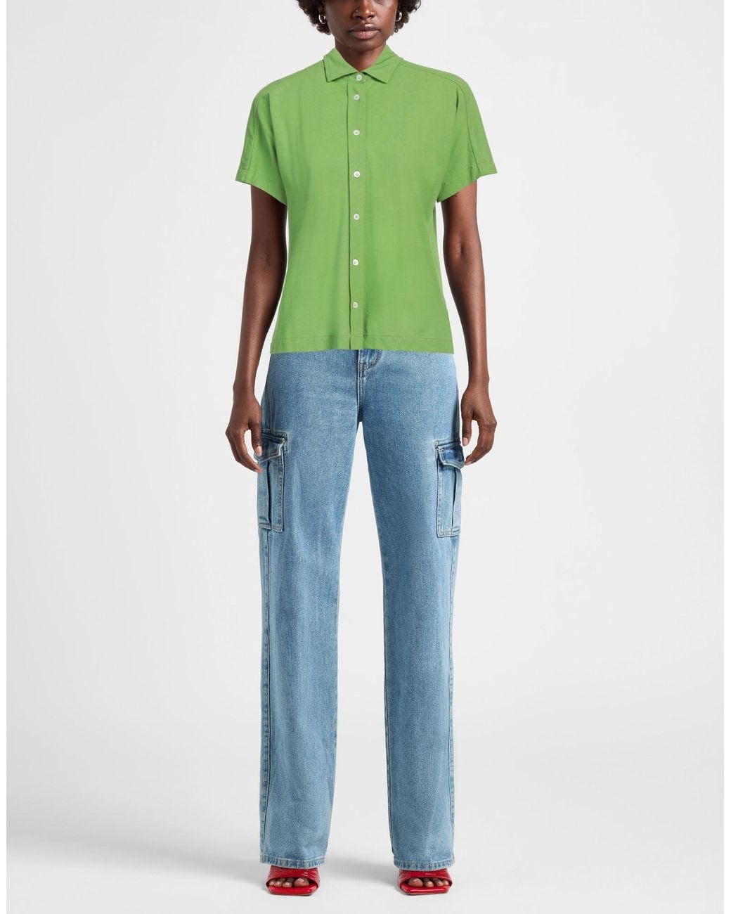 Zanone Green Hemd