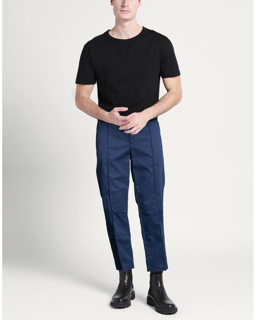 Versace Jeans Couture Blue Trouser for men