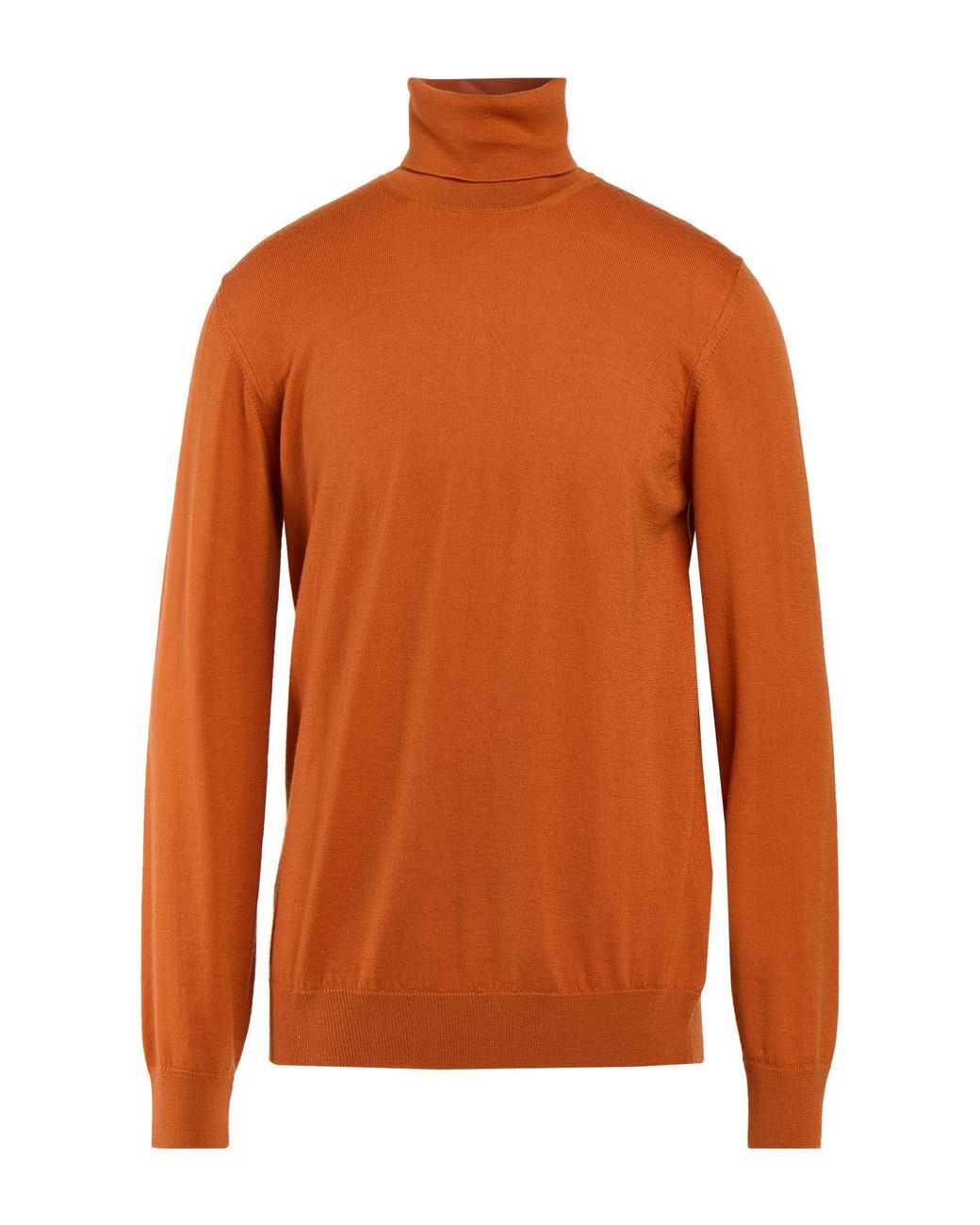 Alpha Studio Rollkragenpullover in Orange für Herren