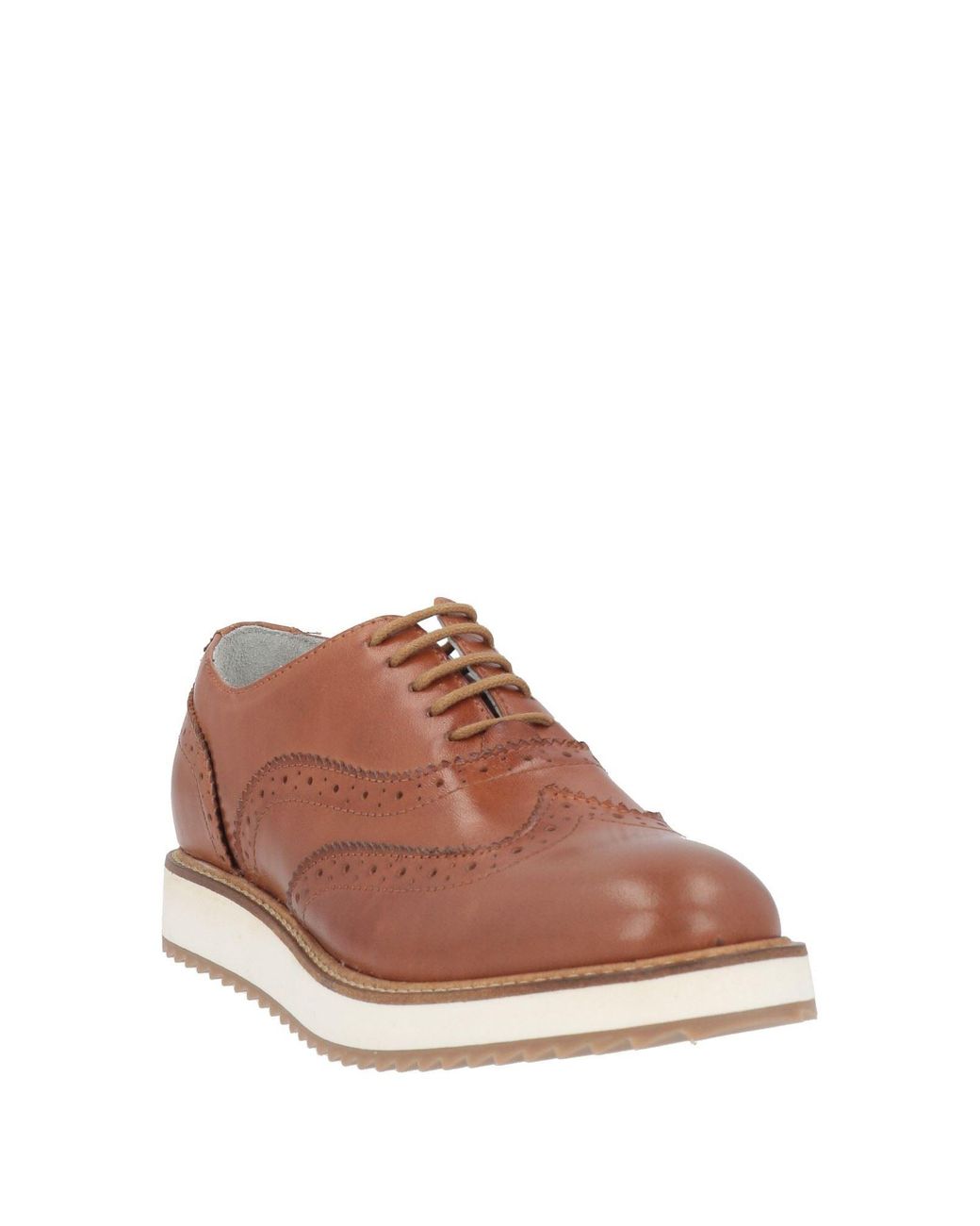 Cerruti 1881 Brown Lace-Up Shoes Calfskin