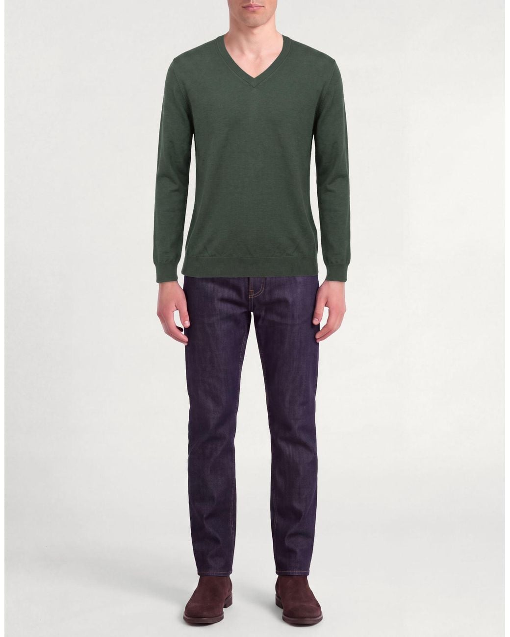 Drumohr Green Sweaters for men