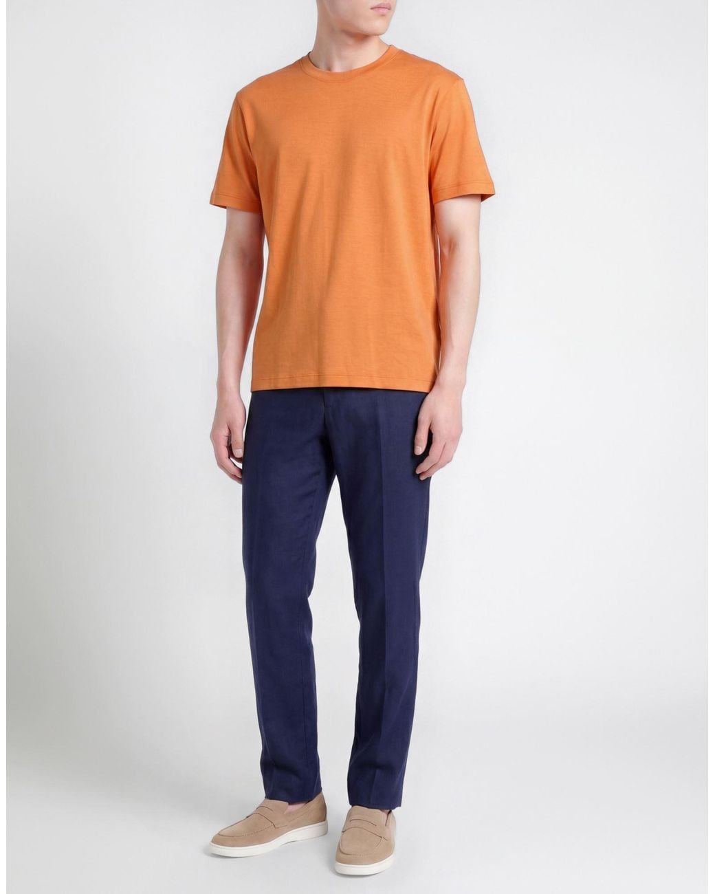 Paul & Shark Orange T-Shirts for men