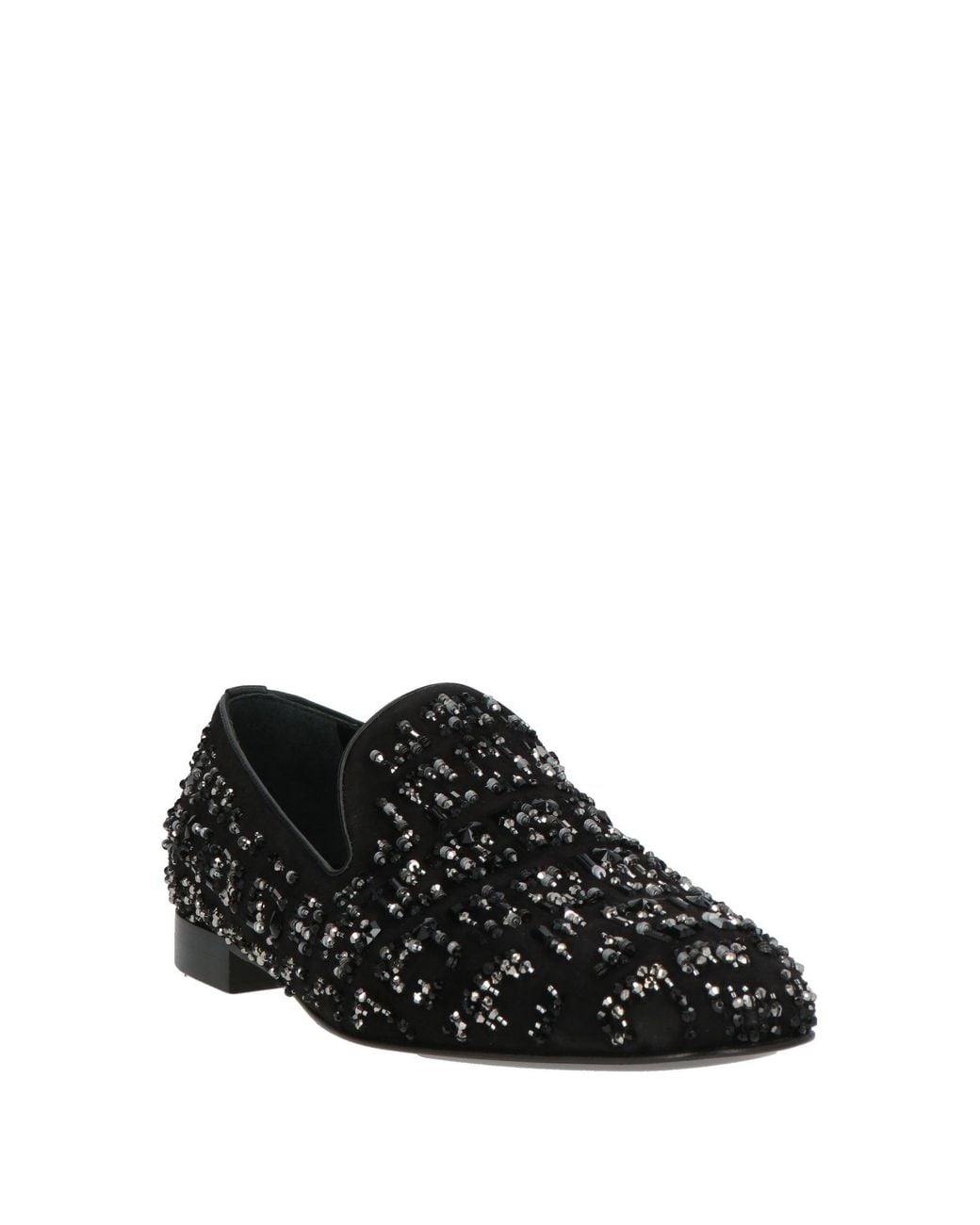 Versace Black Loafers Leather for men
