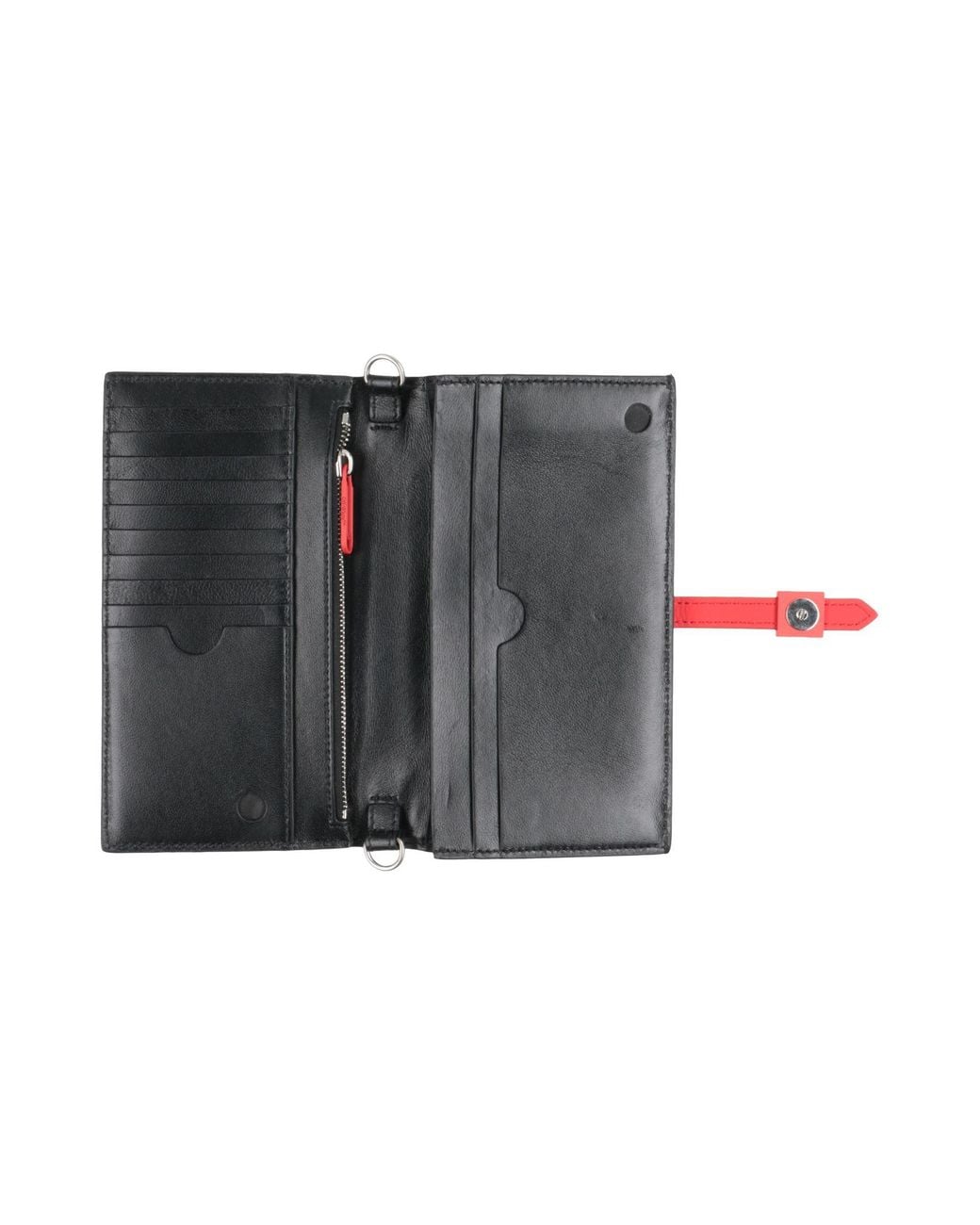 Off-White c/o Virgil Abloh Gray Wallet Soft Leather