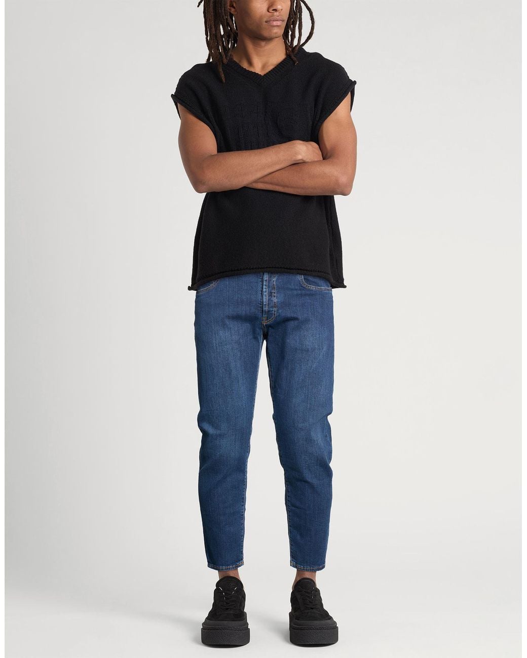 Liu Jo Blue Jeans Cotton, Elastane for men