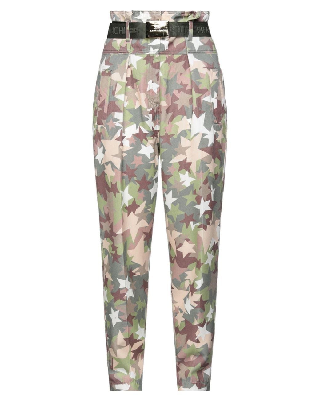 Elisabetta Franchi Green Trouser