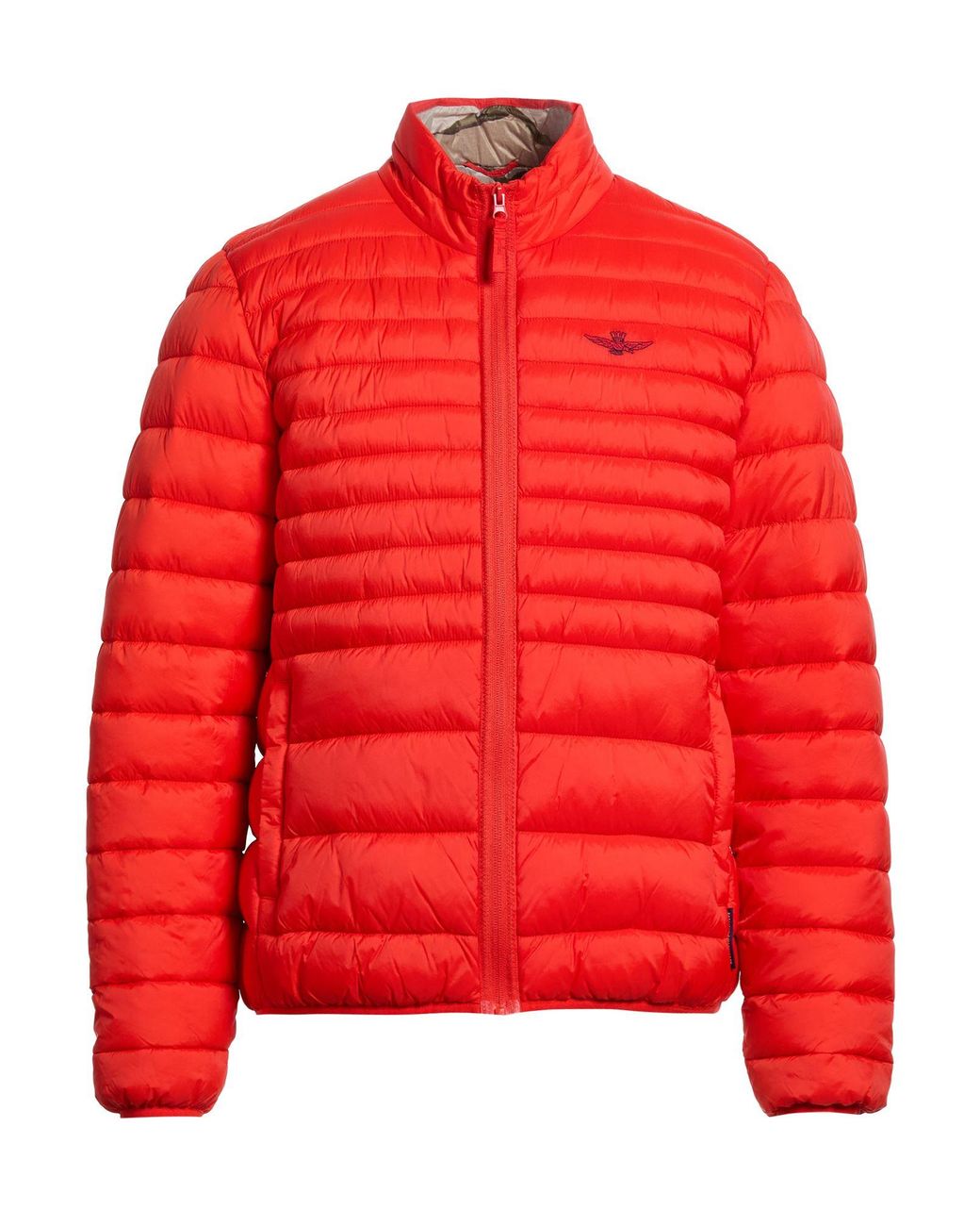 Aeronautica Militare Red Puffer for men