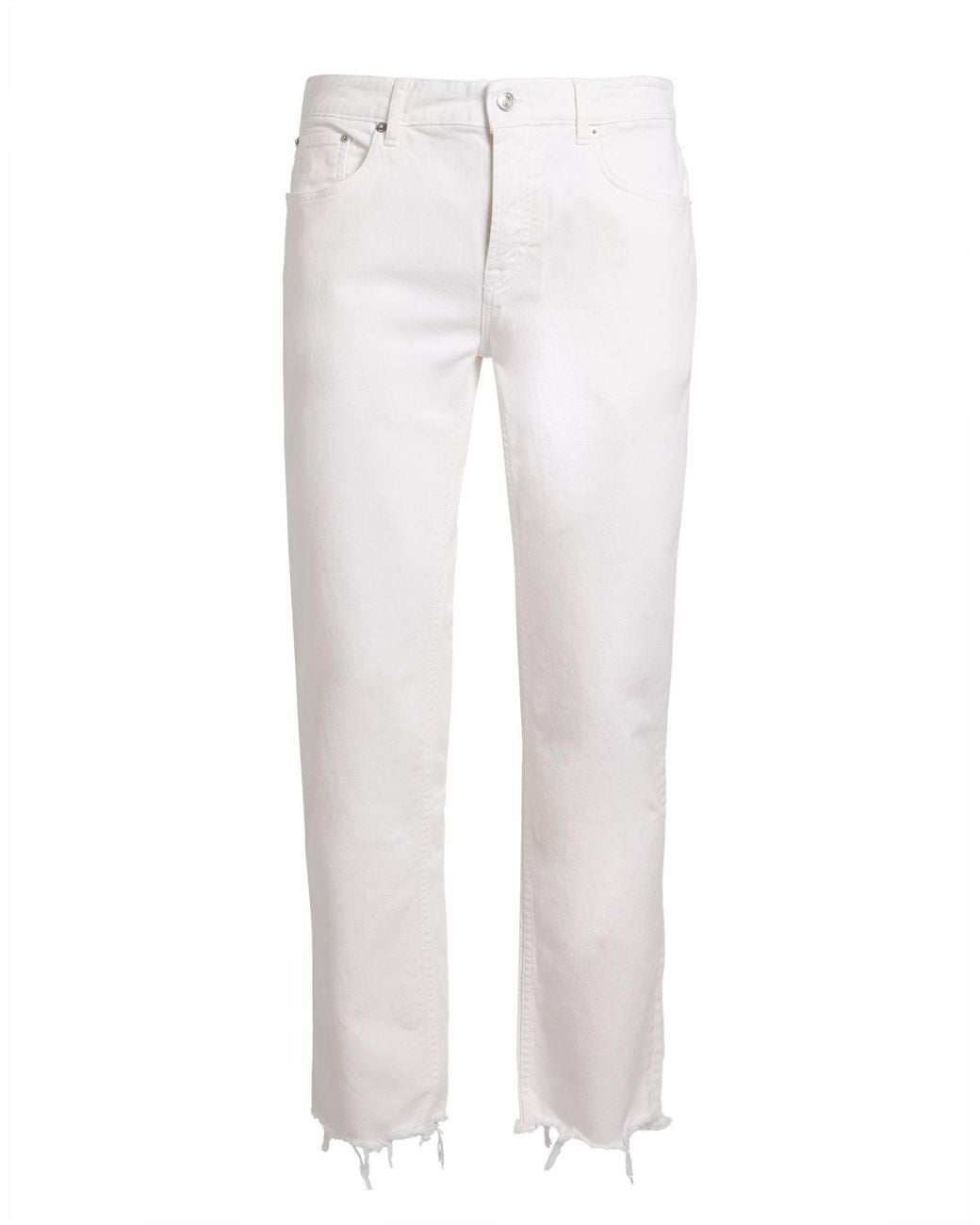 Department 5 White Jeans Cotton, Rubber for men