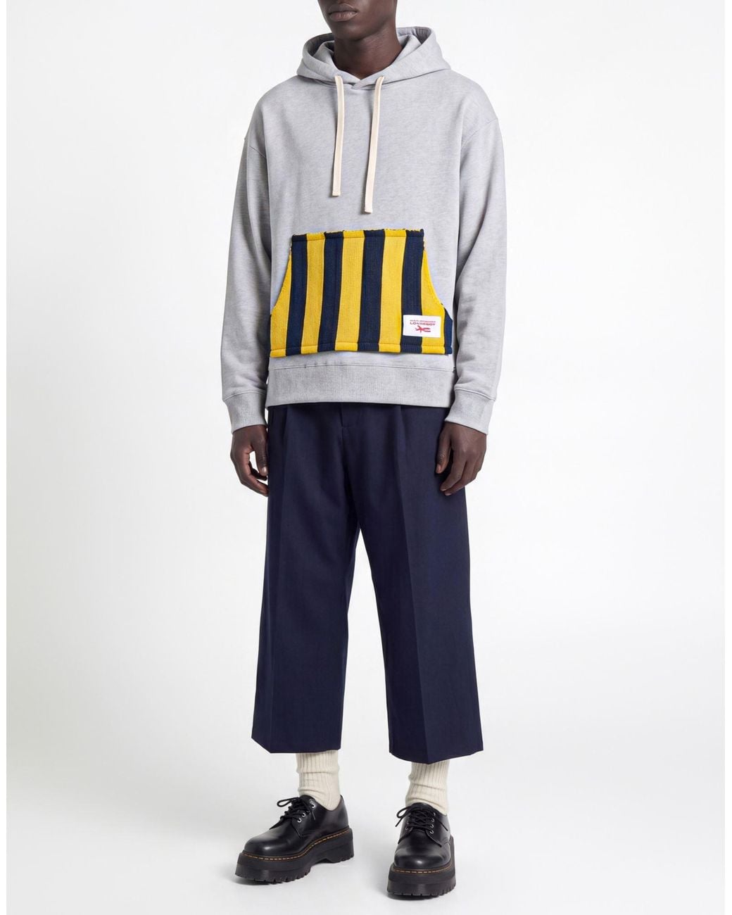 Charles Jeffrey Gray Sweatshirt Organic Cotton for men