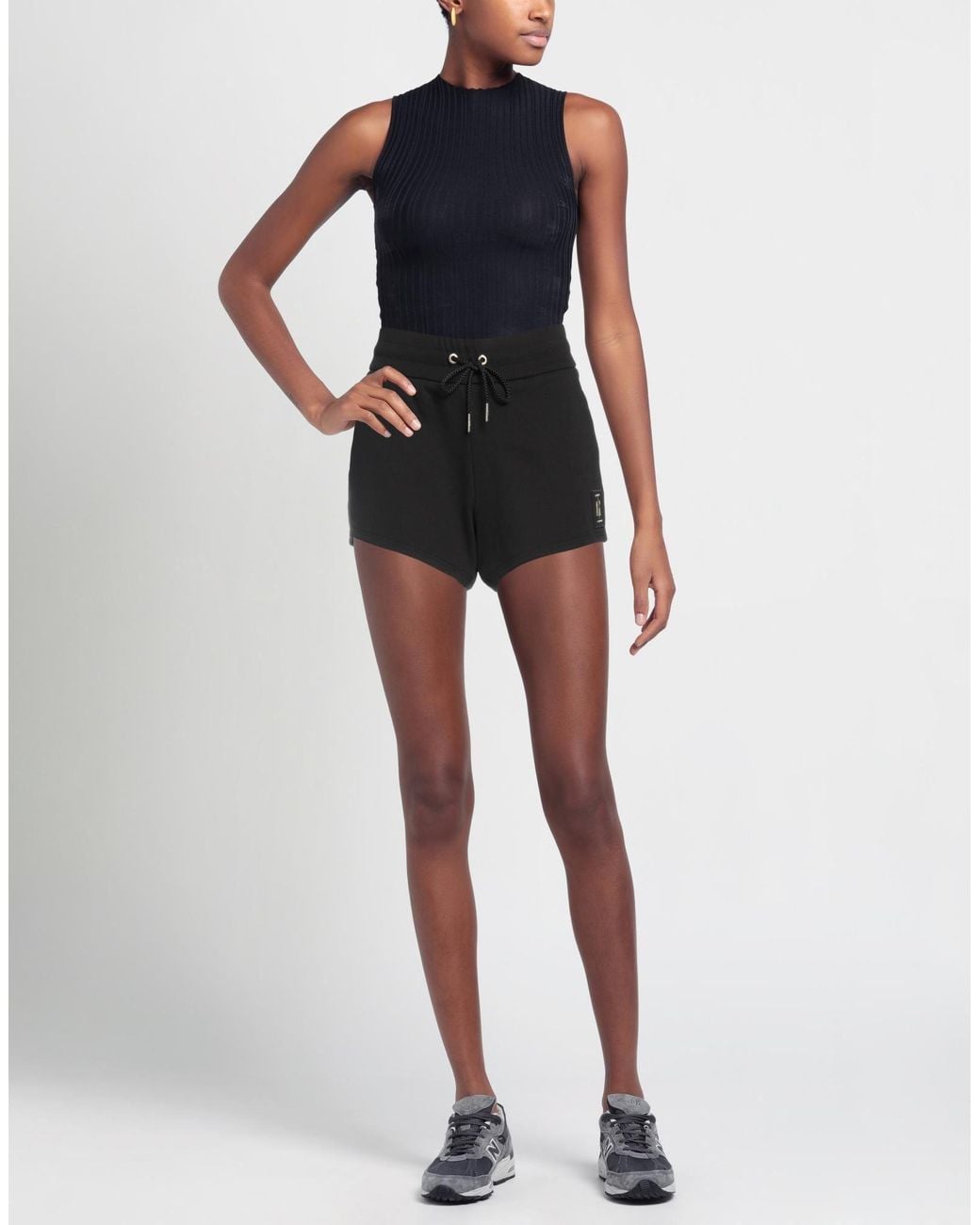 ARMANI EXCHANGE Black Shorts & Bermuda Shorts