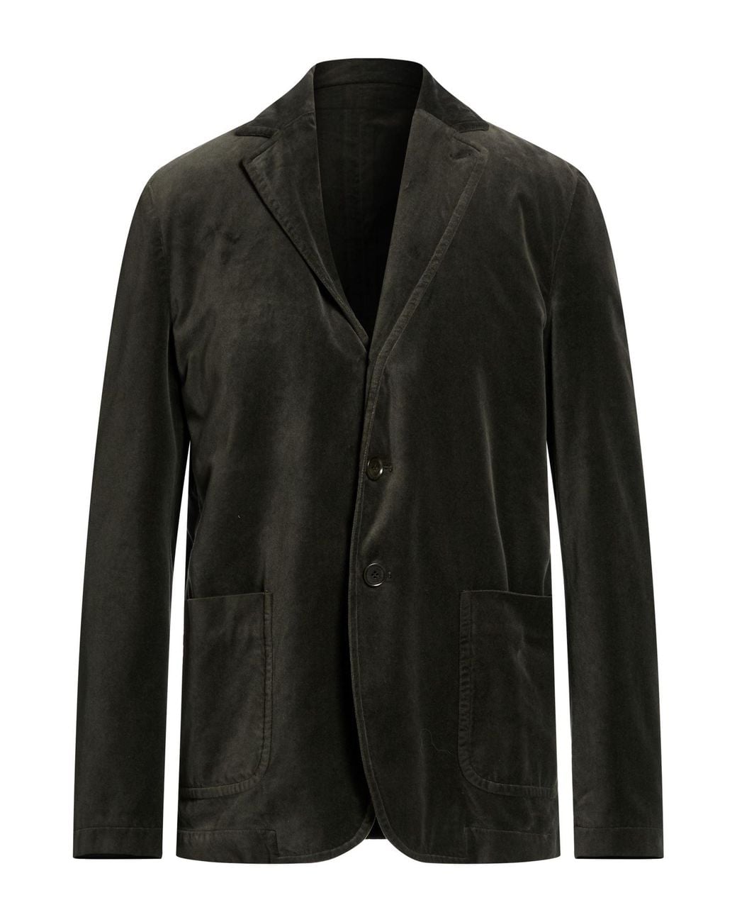 Aspesi Black Dark Blazer Cotton for men