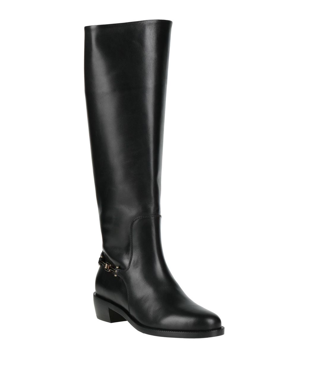 Ferragamo Black Boot Calfskin