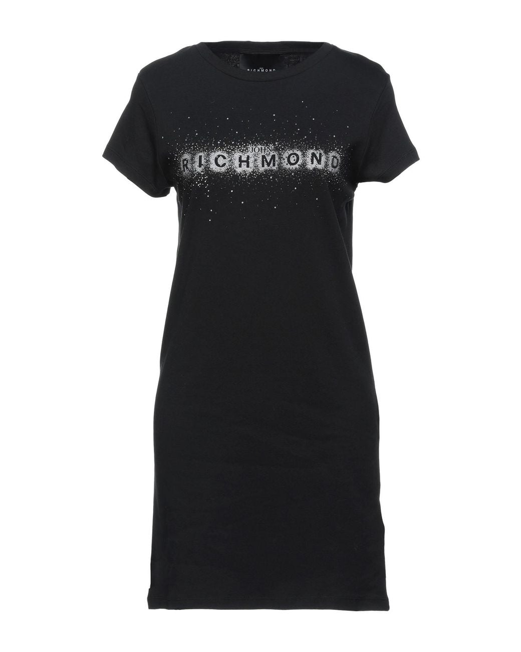 John Richmond Black Short Dress