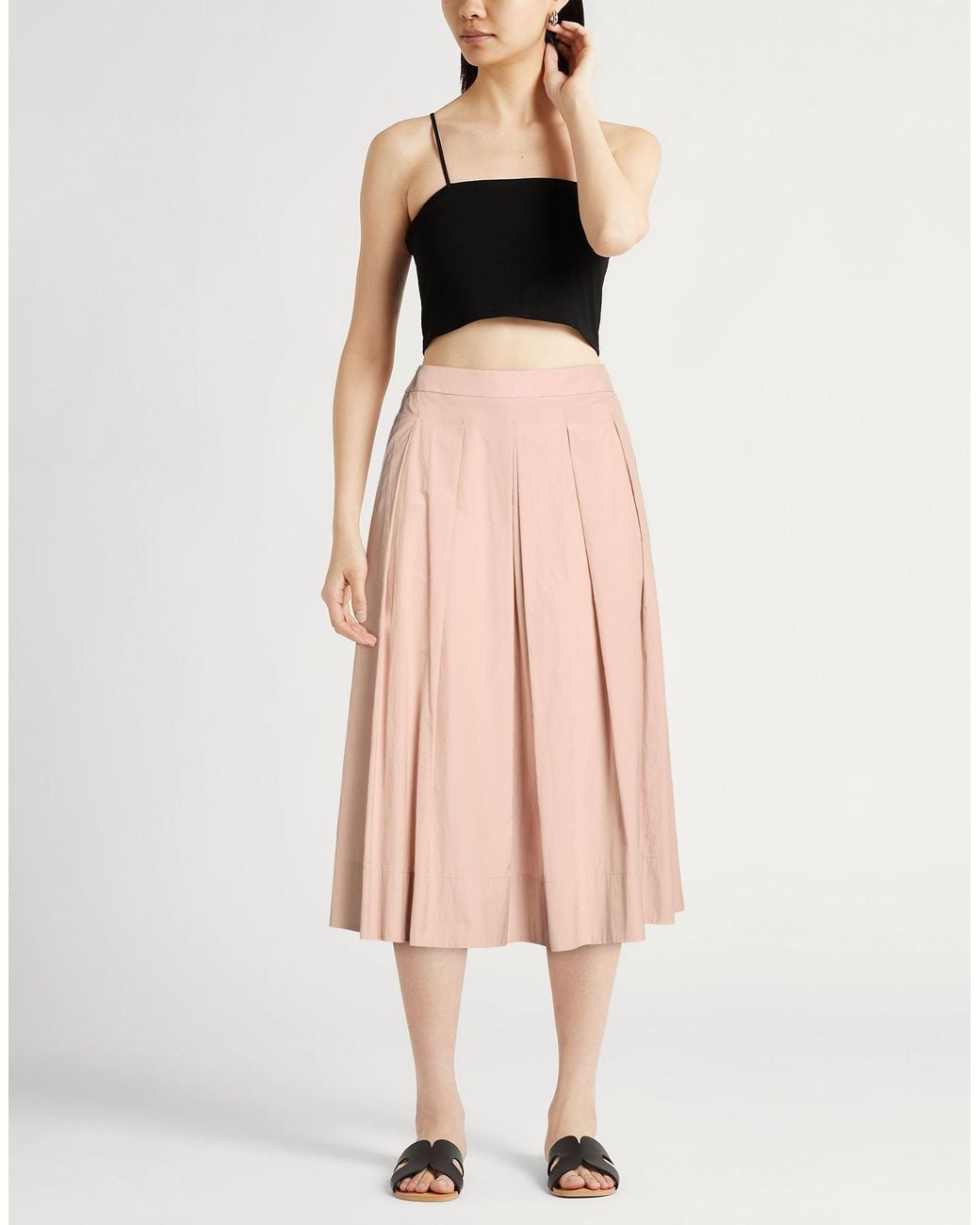 Peserico Pink Midi Skirt