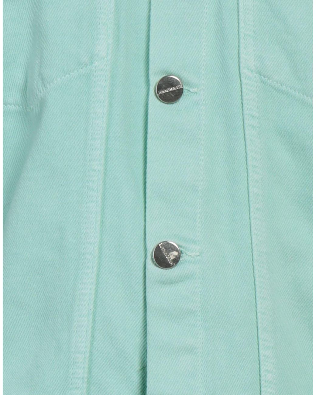 hinnominate Green Denim Outerwear