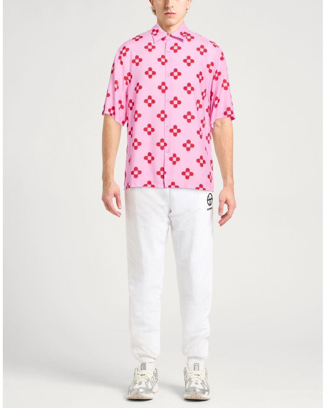 Sandro Pink Shirt Viscose for men