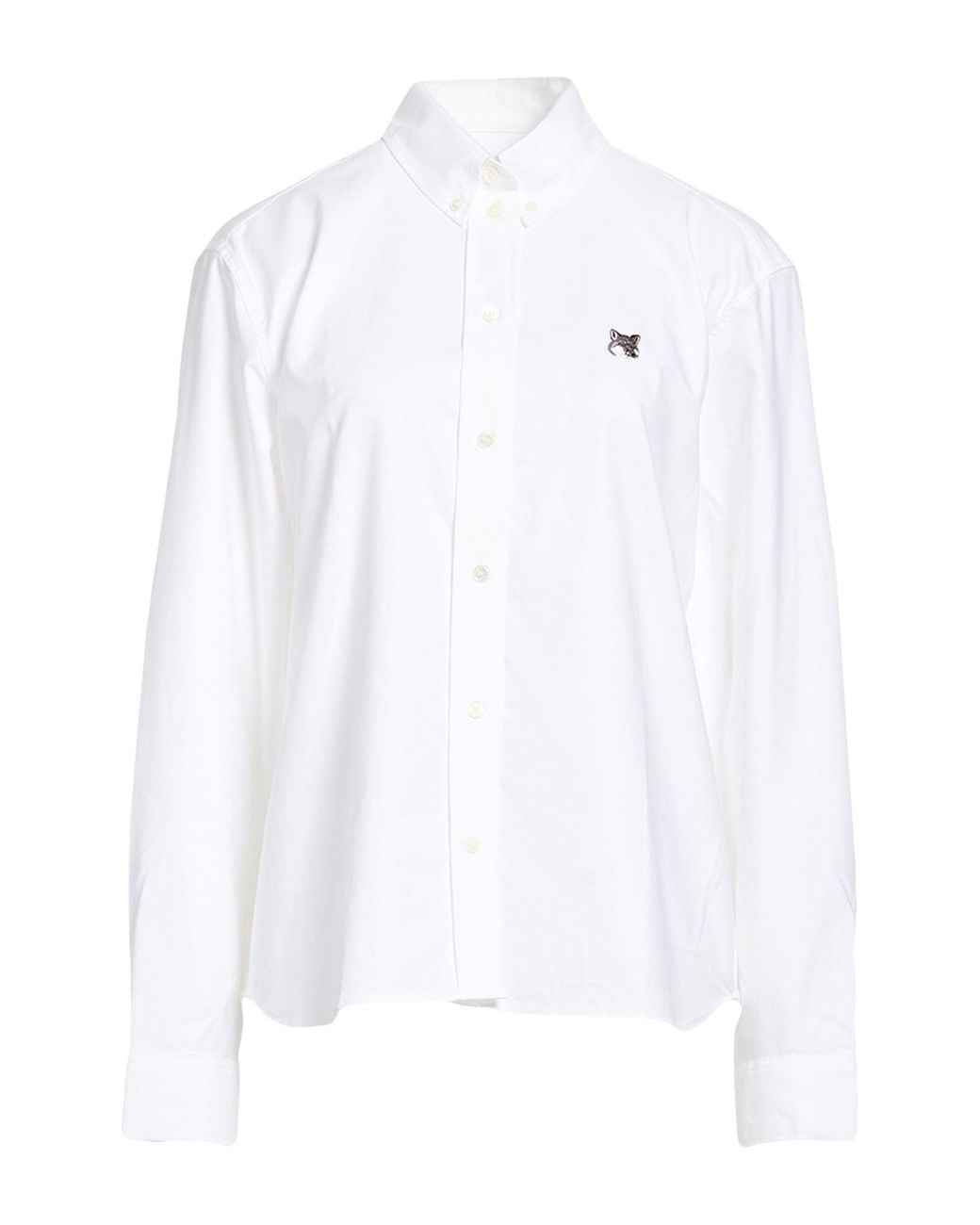 Maison Kitsuné White Shirt Cotton