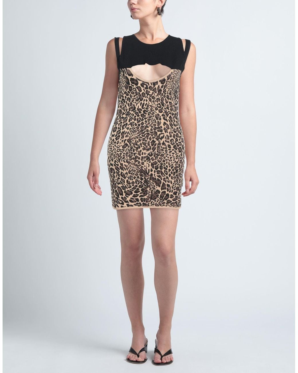 Gaelle Paris Black Mini Dress