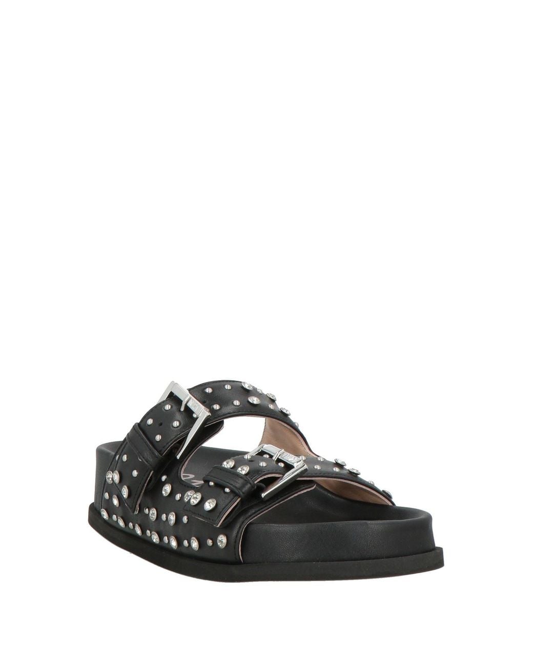 N°21 Black Sandals Leather