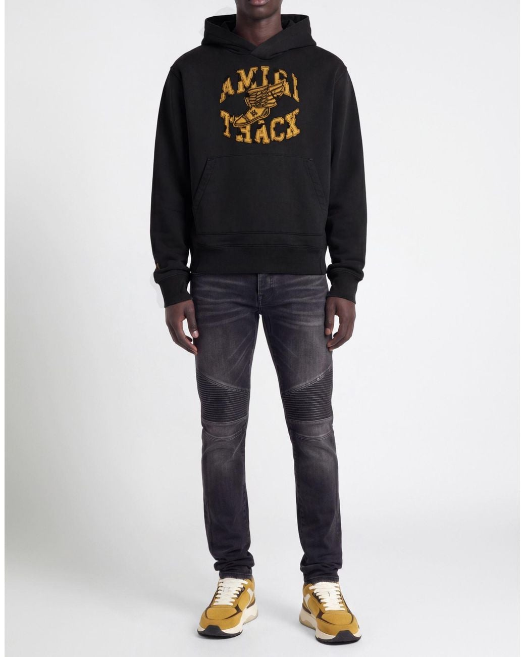 Amiri Black Sweatshirt Cotton for men