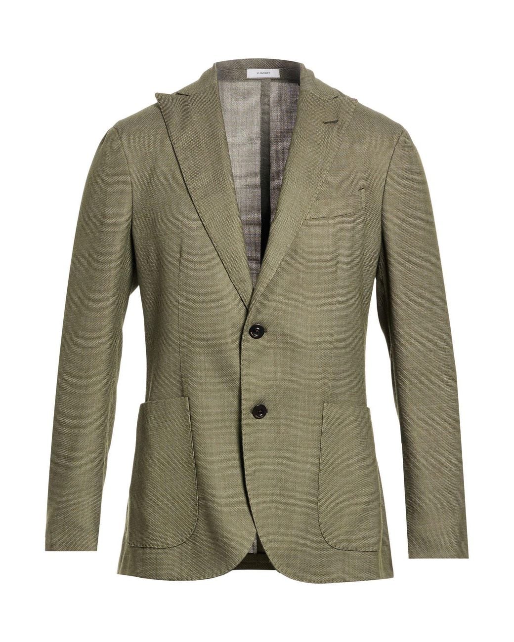 Boglioli Green Blazers for men