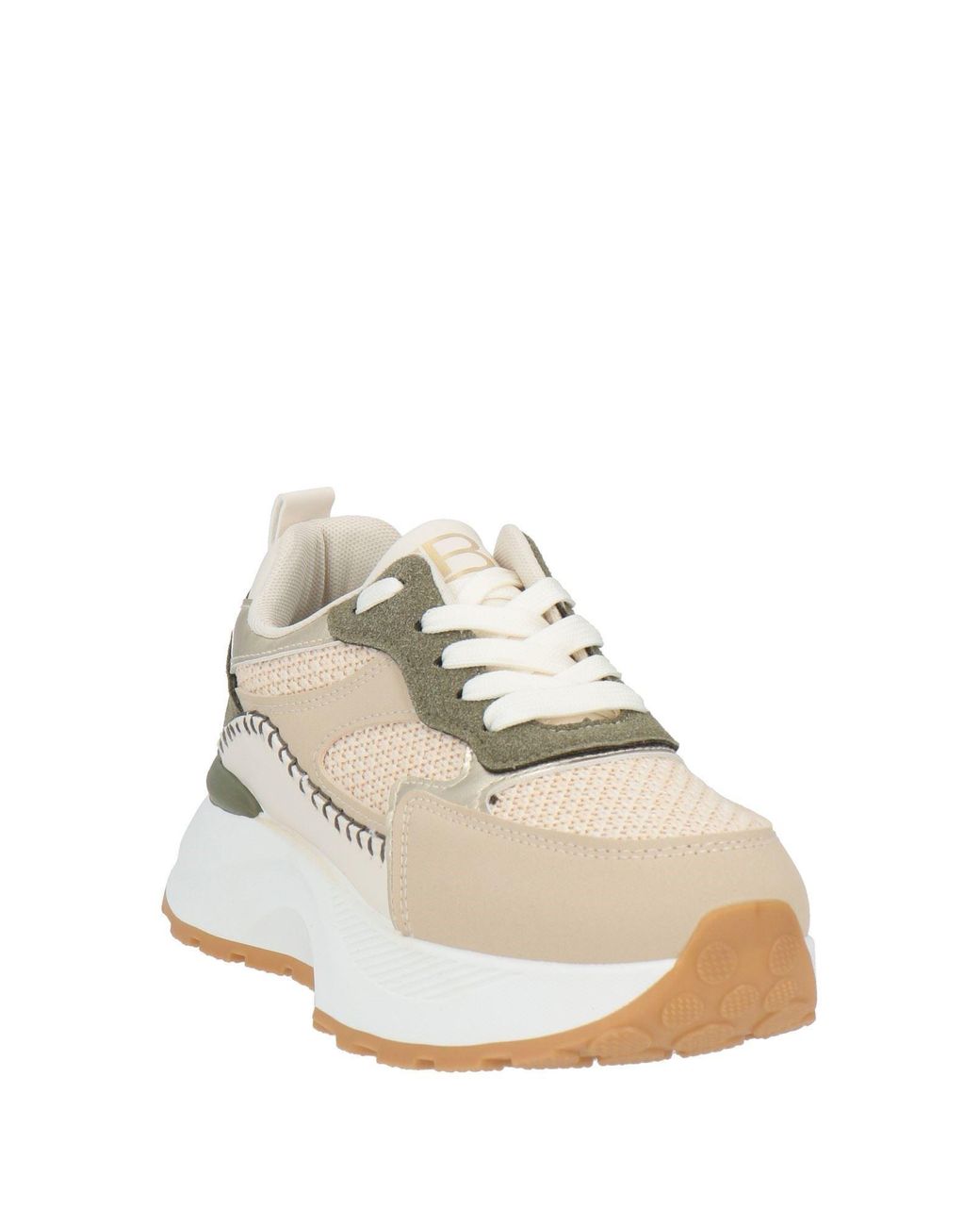 Laura Biagiotti White Sneakers Synthetic Material, Textile Fibers