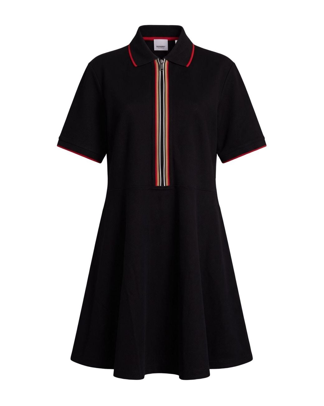Burberry Black Mini Dress Cotton