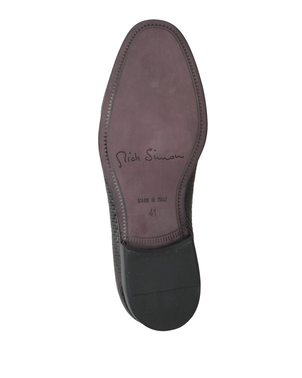 MICH SIMON Black Loafers Leather for men