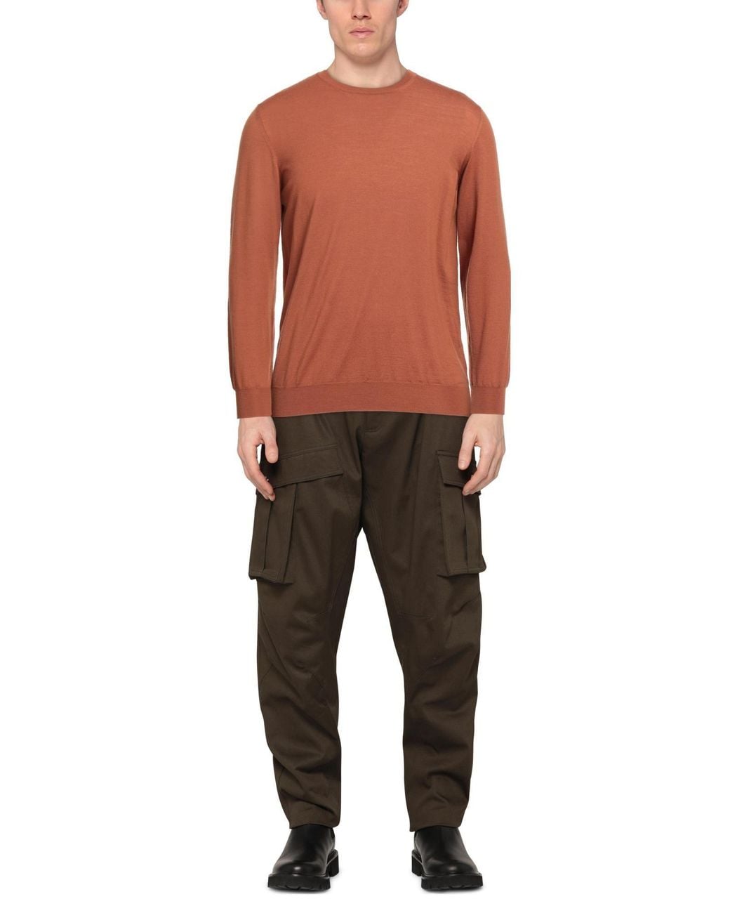Drumohr Brown Jumper for men