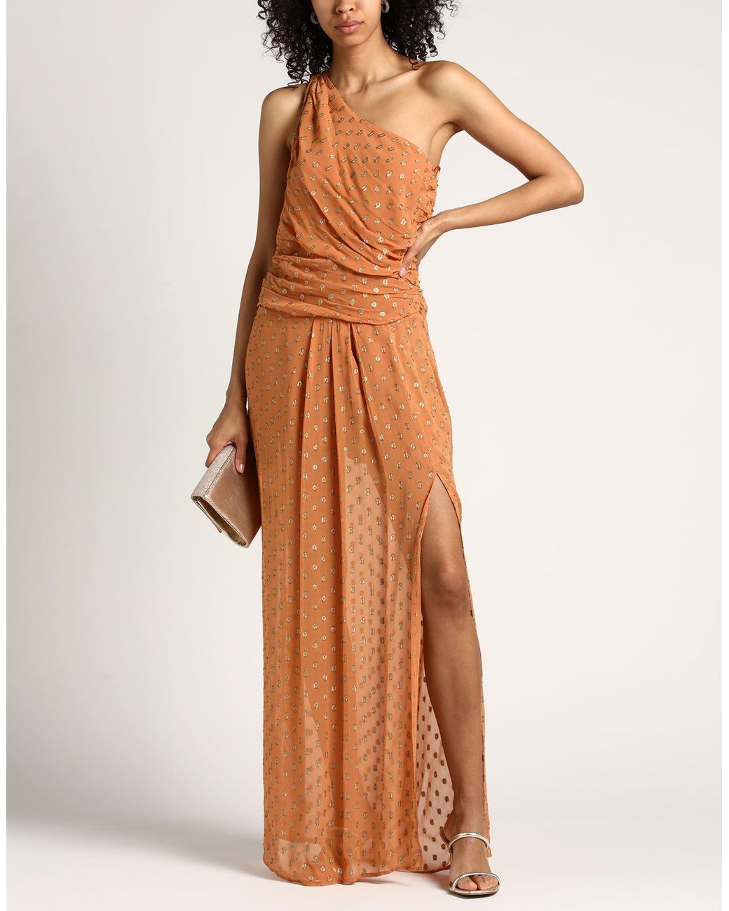 Twinset Brown Maxi Dress