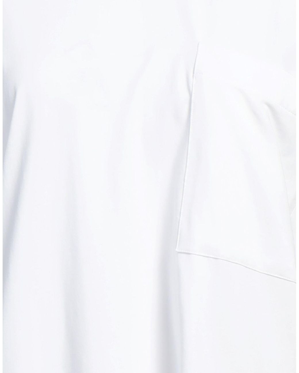 Alpha Studio White T-Shirt Cotton, Elastane