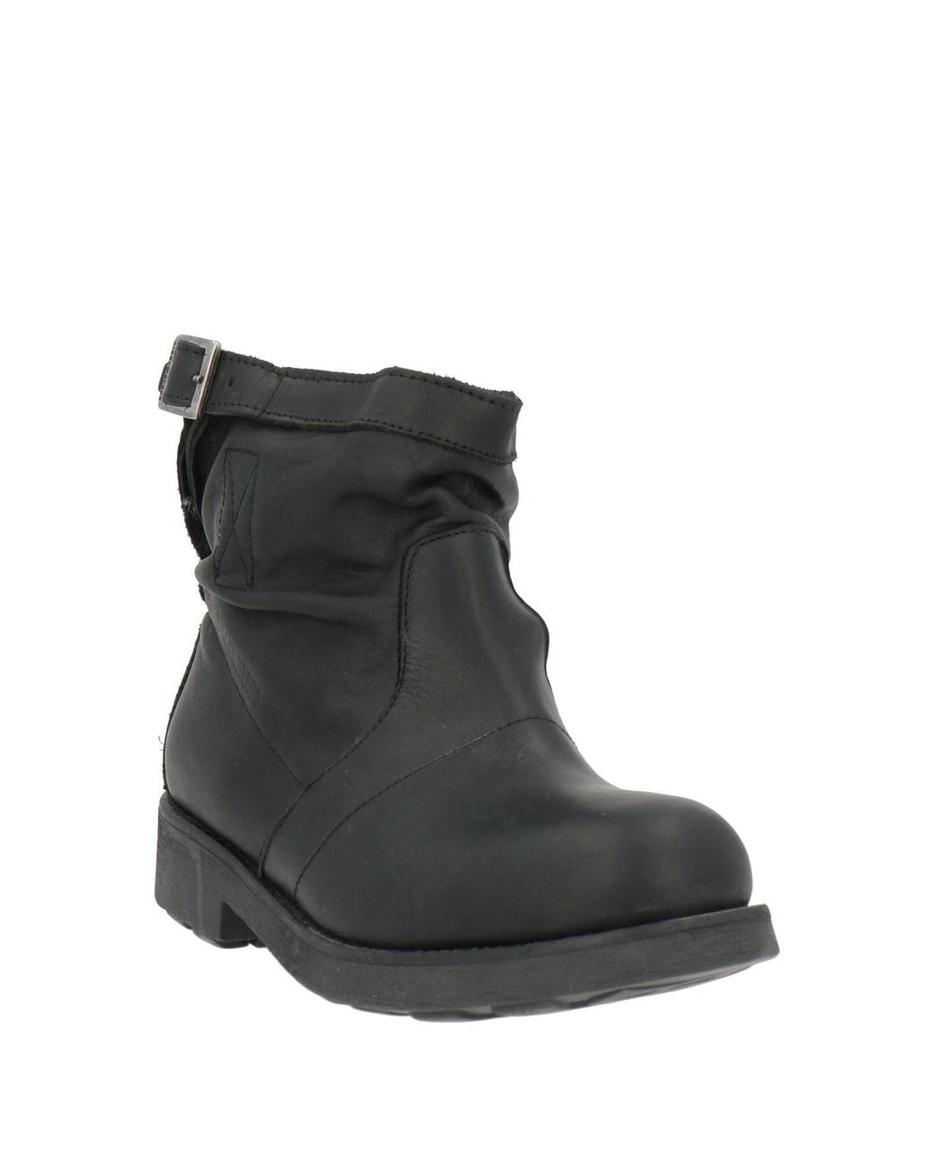 Bikkembergs Black Ankle Boots Leather