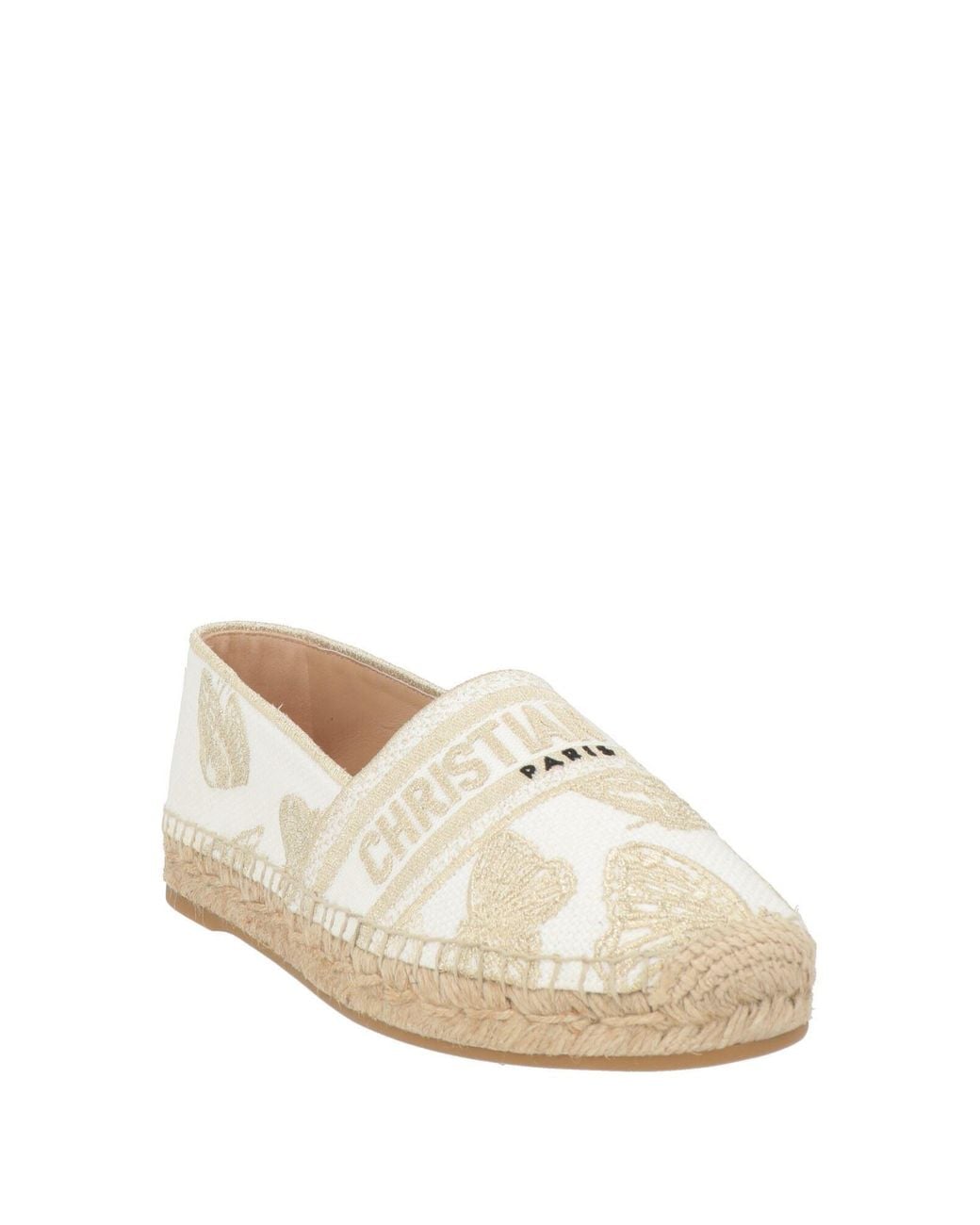 Dior White Espadrilles