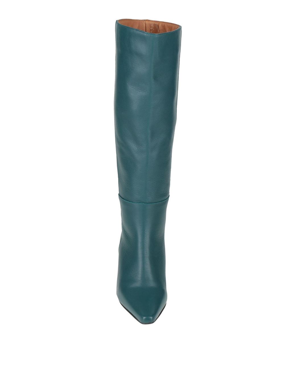 Angel Alarcon Green Boot Leather