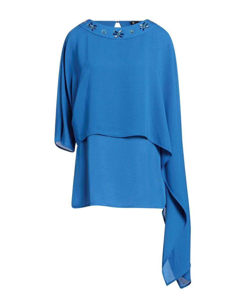 Camilla Blouse in Blue Lyst