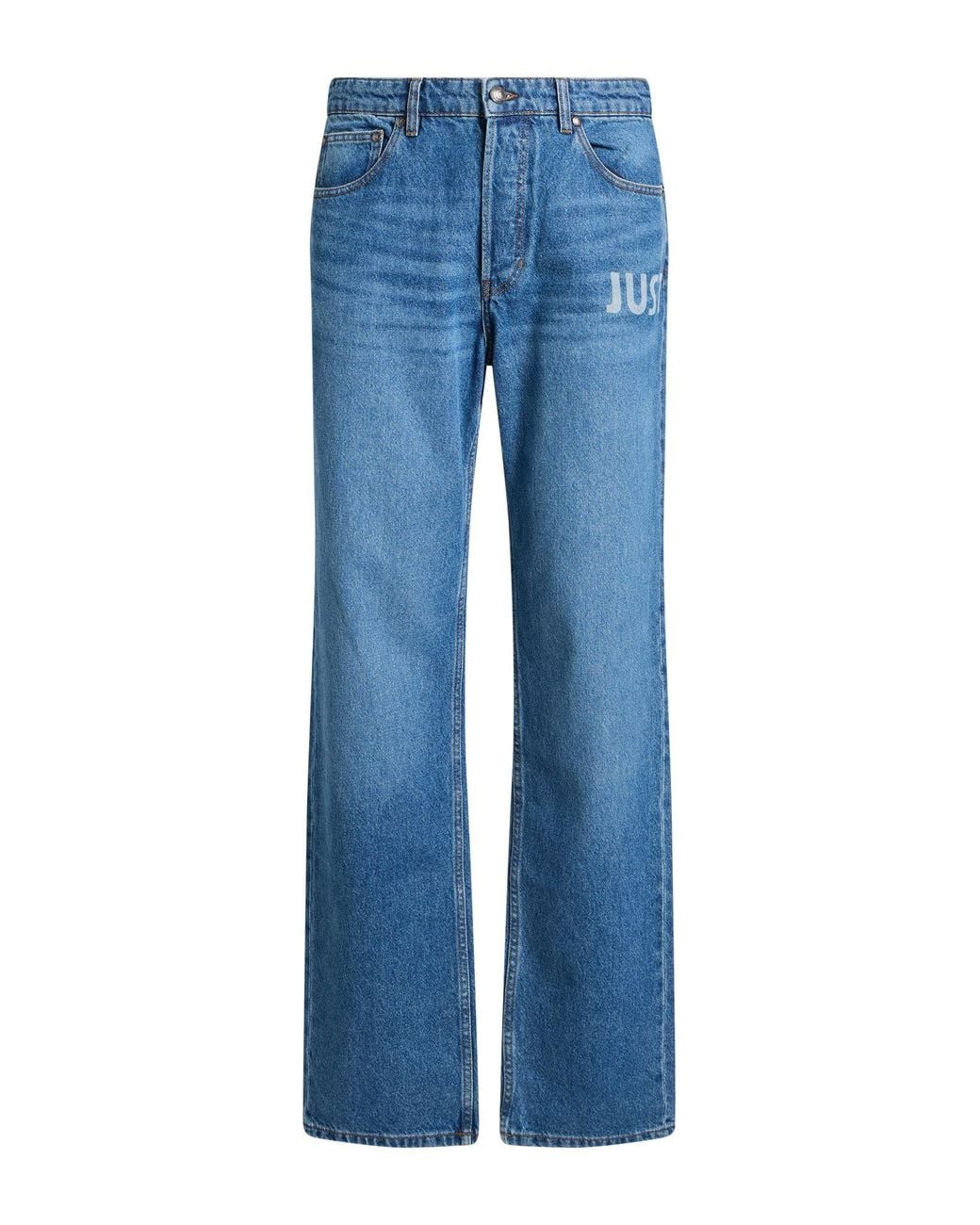 Just Cavalli Blue Jeans Cotton for men